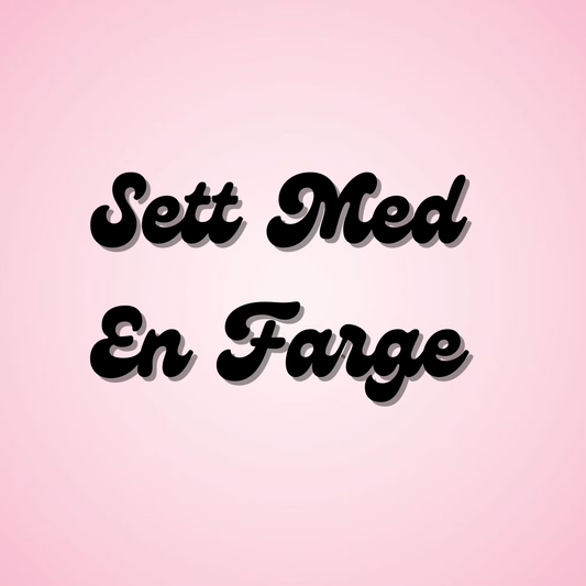 Neglesett m/ en farge